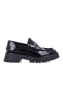 black-closed-toe-lug-loafers