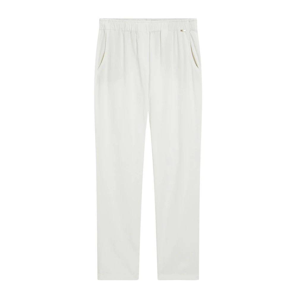 CINQUE Slim Fit Sportieve Broek met Elastische Taille White Heren
