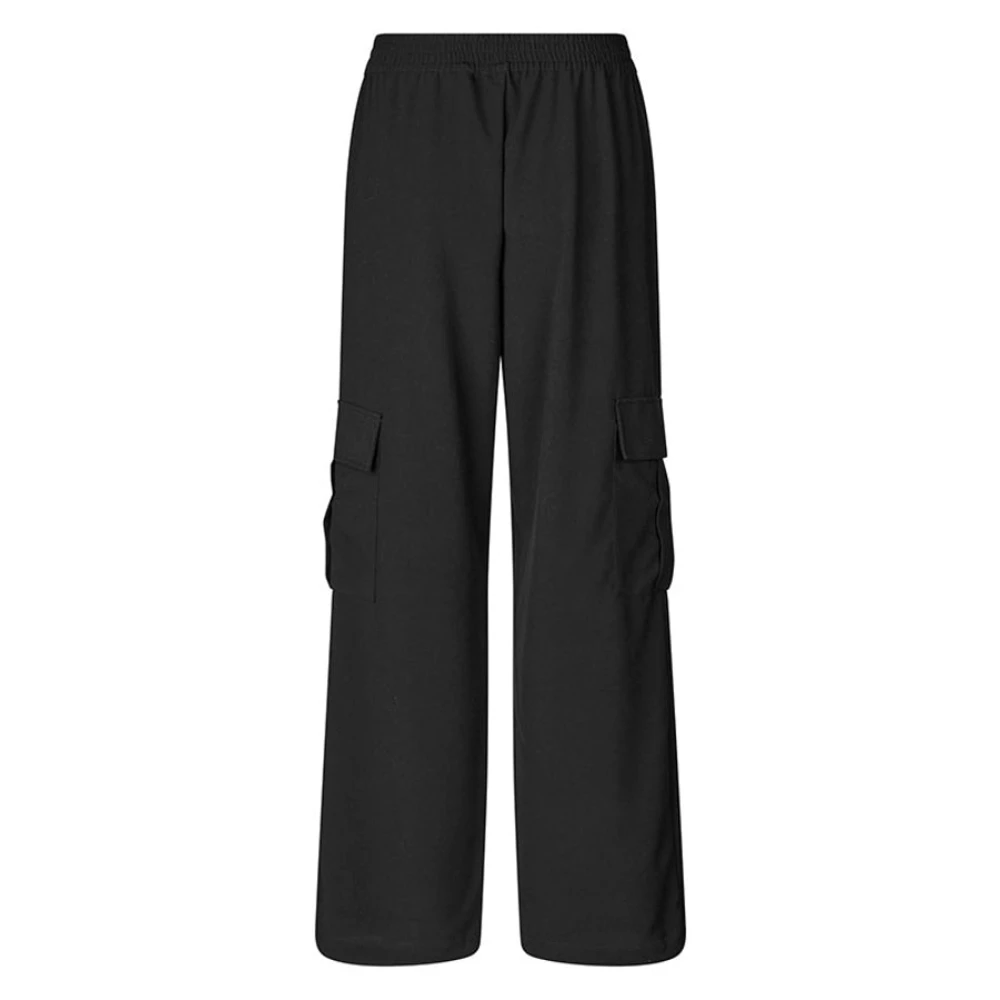 MbyM Zwarte cargobroek Kamina Black Dames