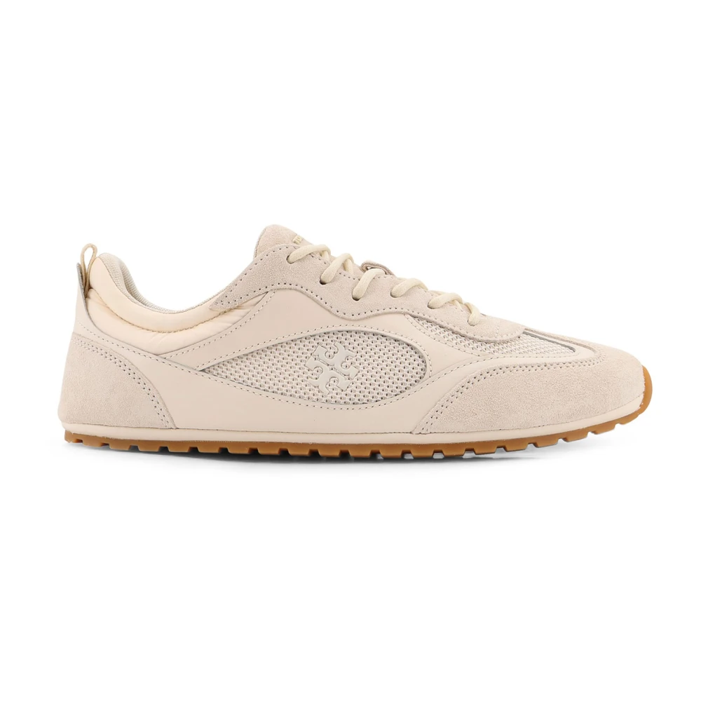 Tory Burch Women's Beige Sneakers, 2 Uk, Field Sneaker