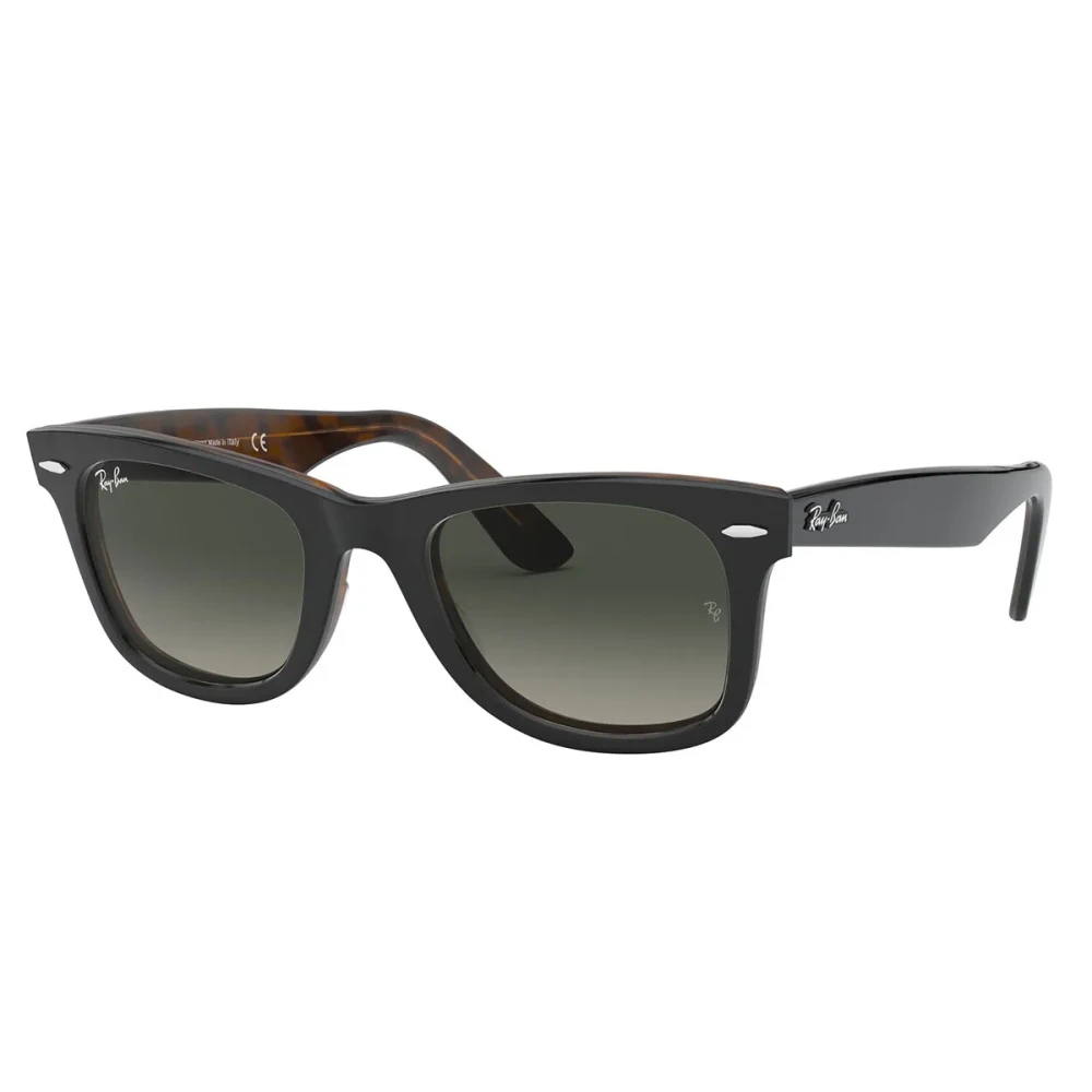 Ray-Ban Unisex Gray Sunglasses,, Classic Wayfarer Sunglasses Medium