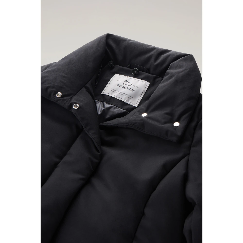 Woolrich Zwarte 2-in-1 Parka Jas Black Dames