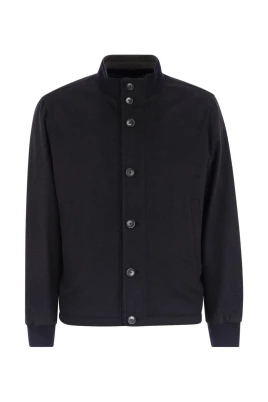 Button-Up Bomber Jacket