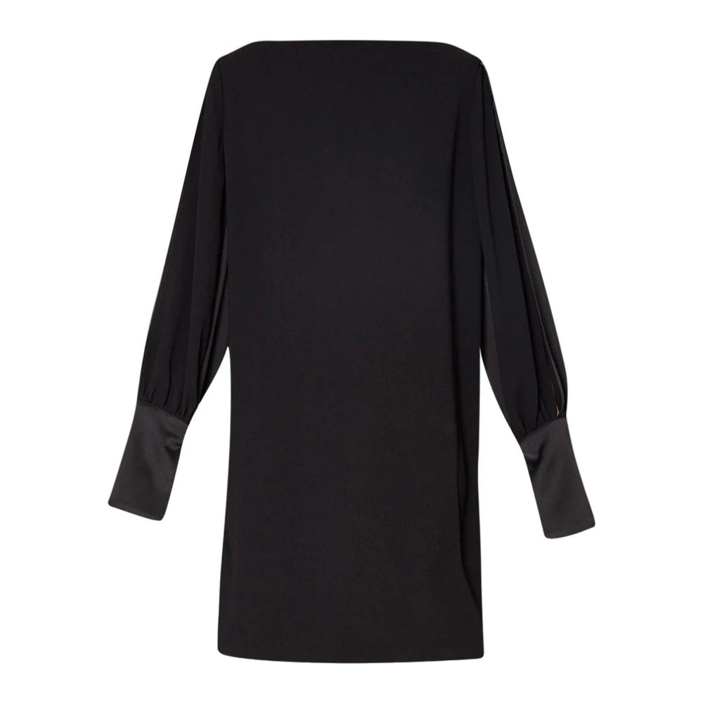 Liu Jo Casual jurk met 100% polyester samenstelling Black Dames