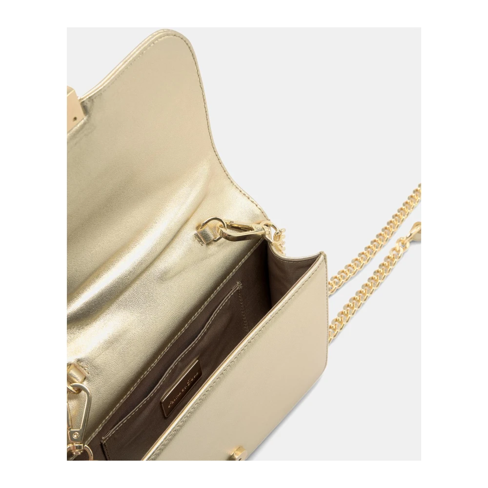Alma en Pena Jewel Flap Schoudertas Yellow Dames