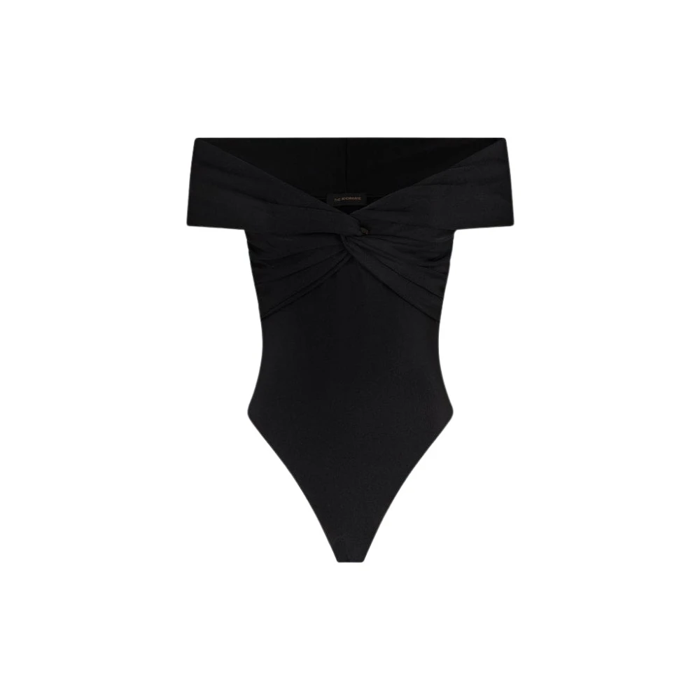 Andamane Zwarte Top voor Vrouwen Black Dames