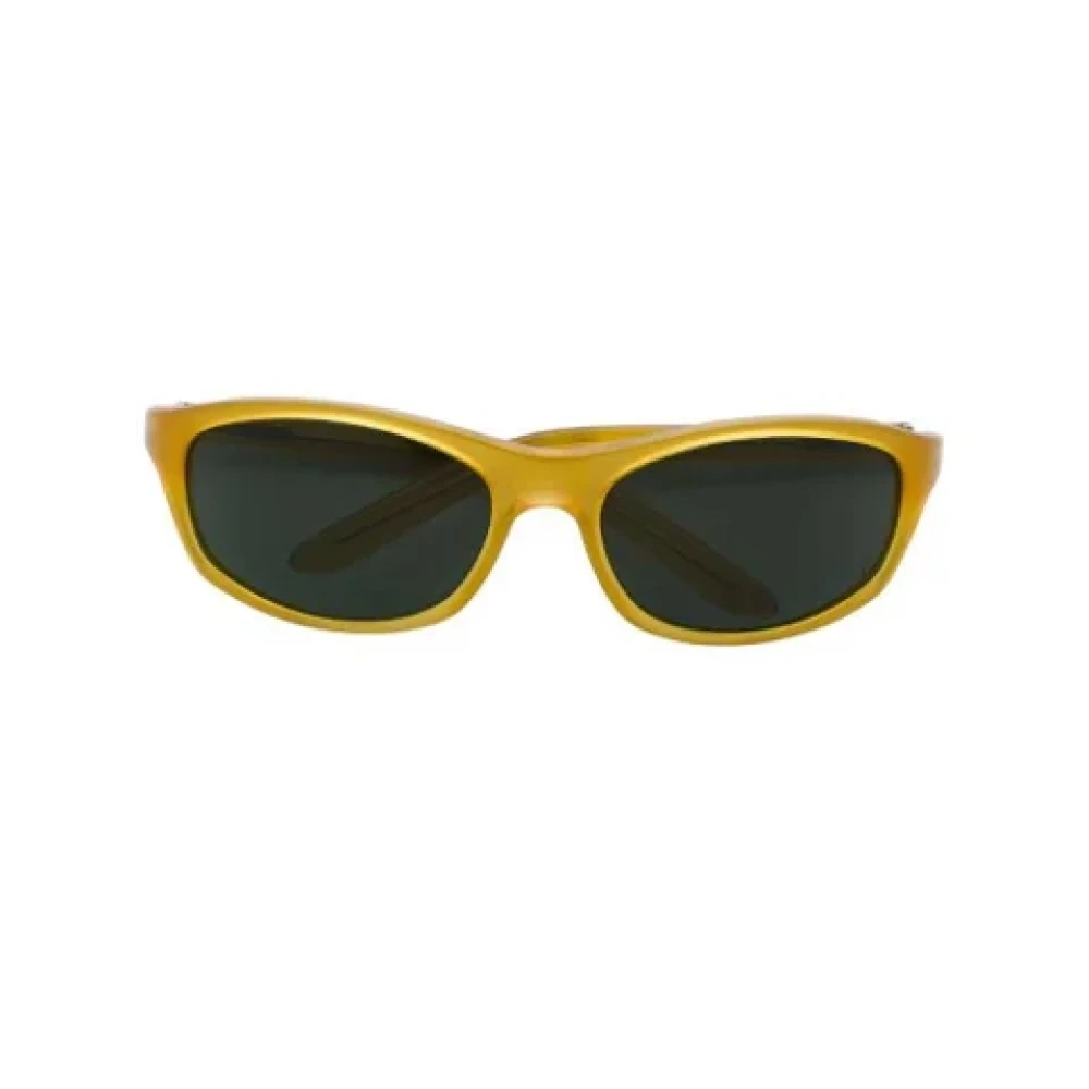 Valentino Vintage Pre-owned Acetate sunglasses Yellow Dames