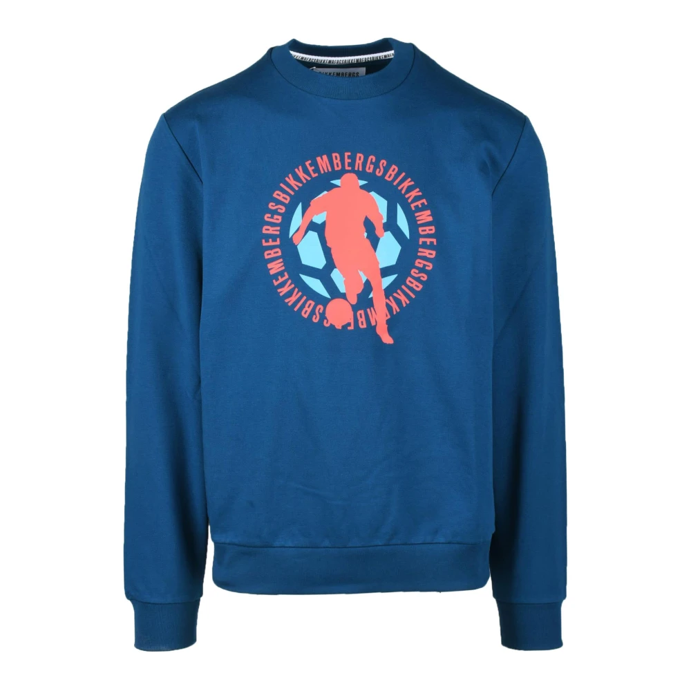 Bikkembergs Sweatshirt Blue Heren