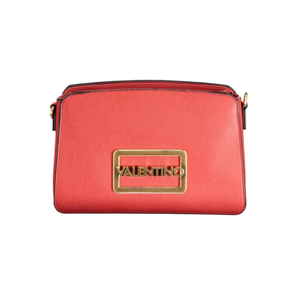 Valentino By Mario Valentino Women's Red Polyethylene Handbag With Removable Strap