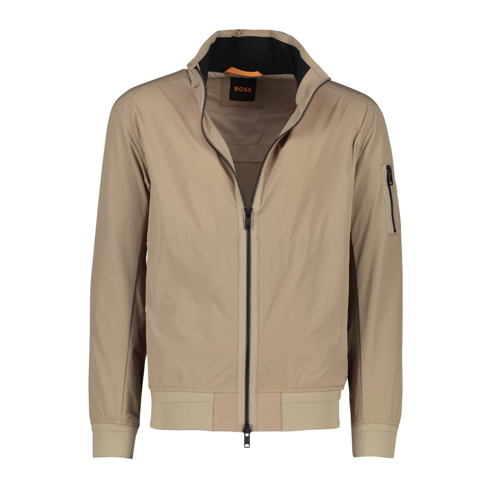 Hugo Boss Bruine Zomer Softshell Jas Brown Heren