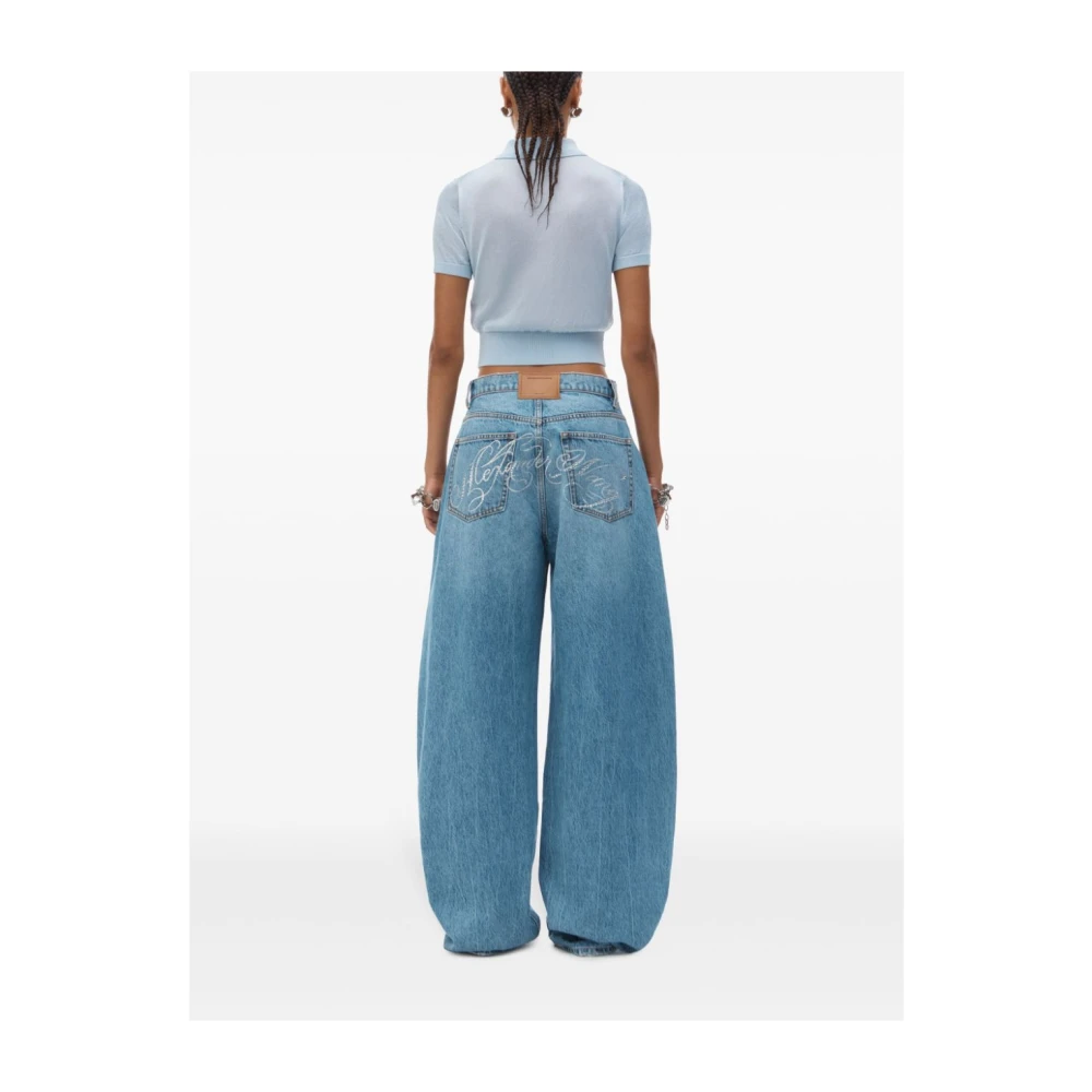 alexander wang Blauwe T-shirts en Polo's voor Vrouwen Blue Dames