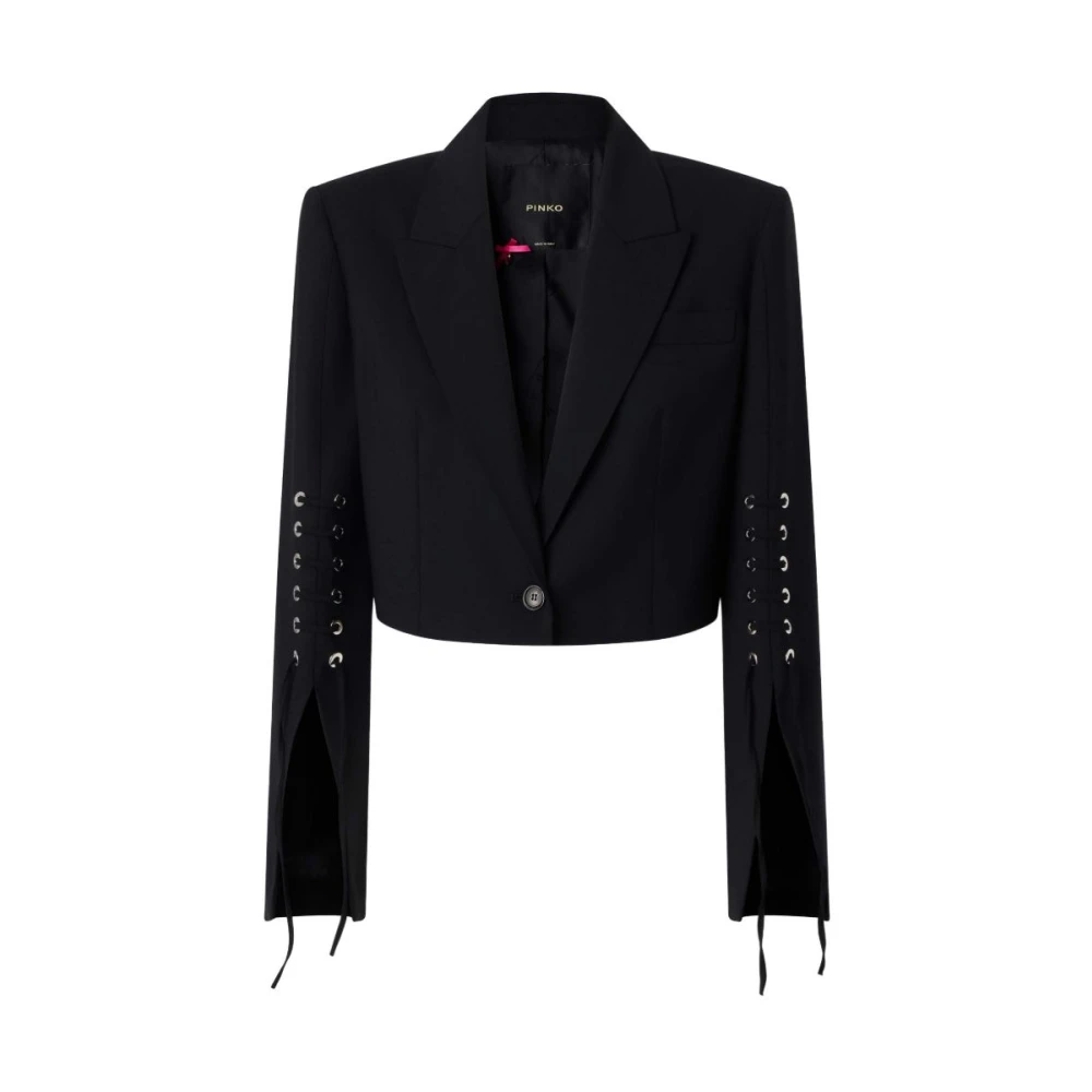 Pinko Donna Nero Giacche, M, New,