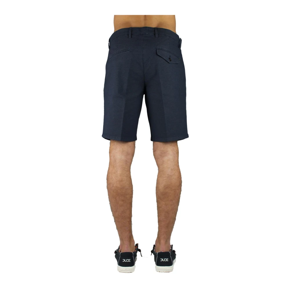 Dondup Stijlvolle Bermuda Shorts voor Mannen Blue Heren