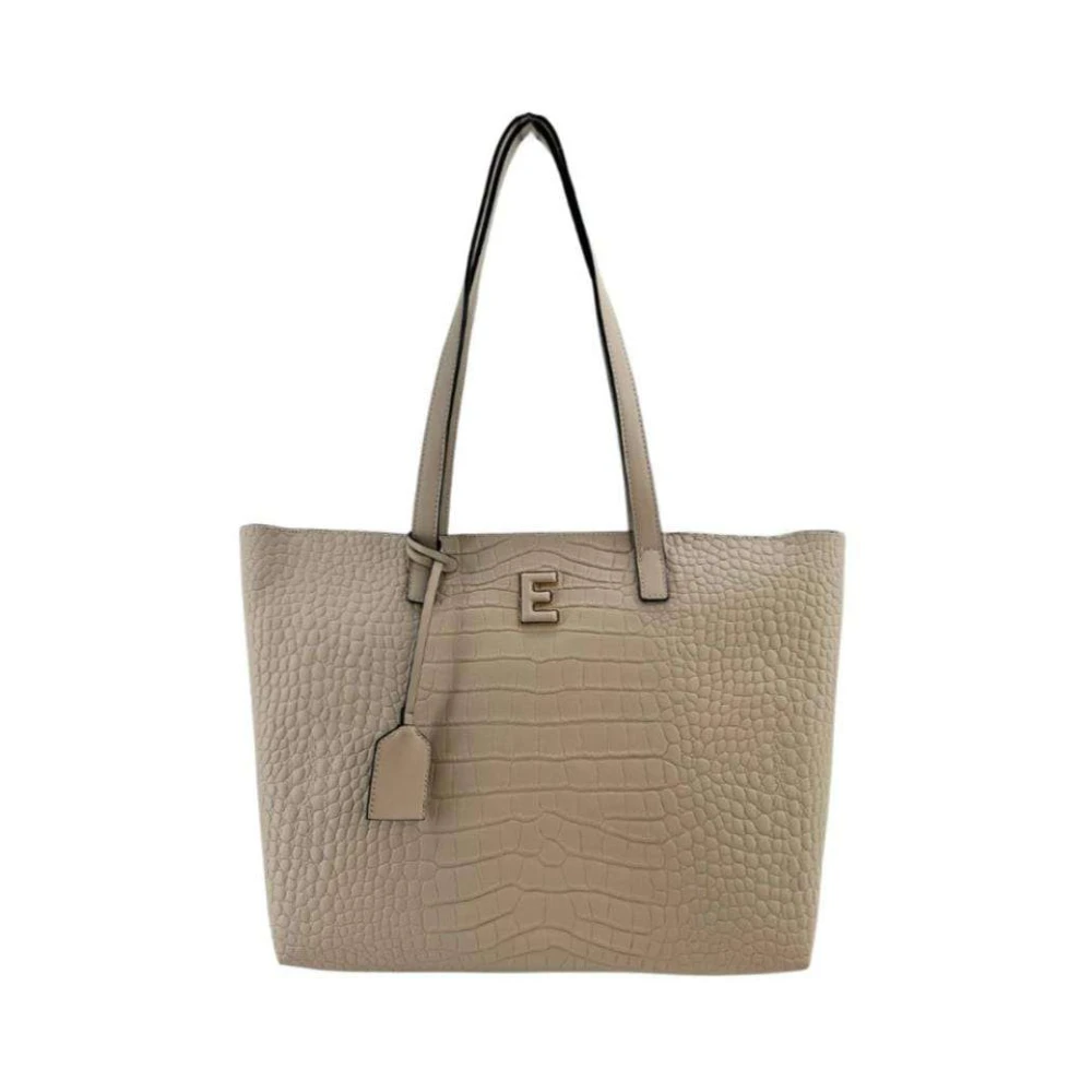 Ermanno Scervino Women's Beige Stylish Horizontal Tote Bag
