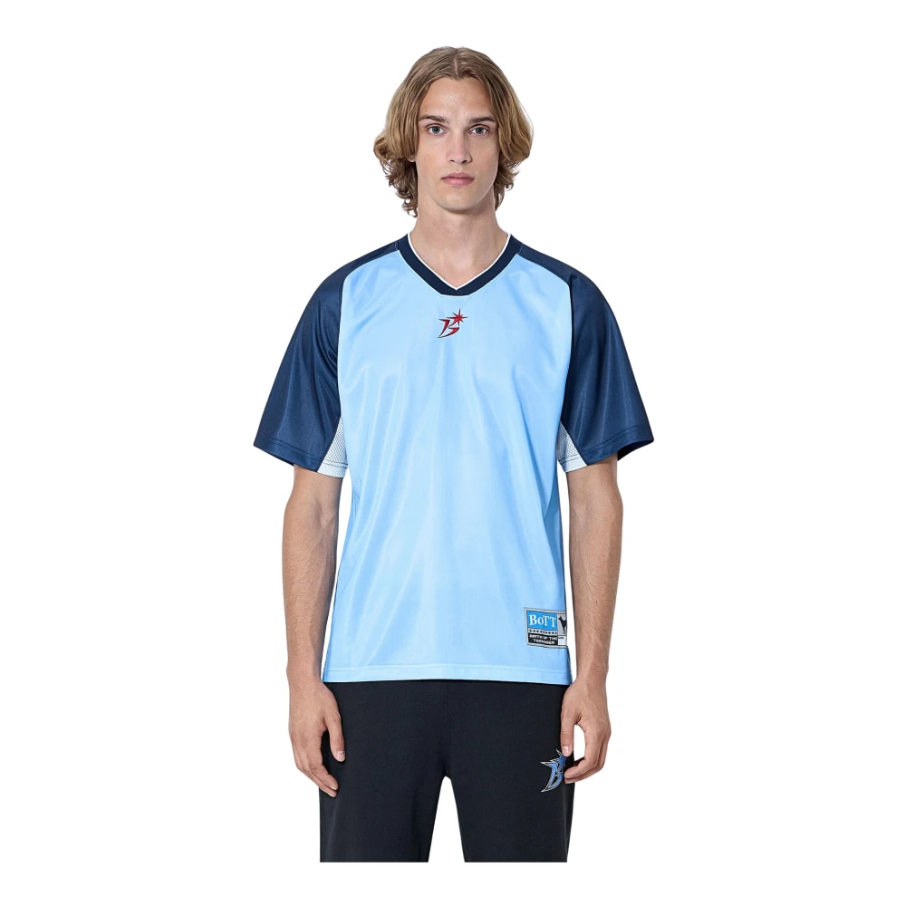Bott Uomo Light Blue Paneled Training T-Shirt - Man T-Shirts M - Immagine 2