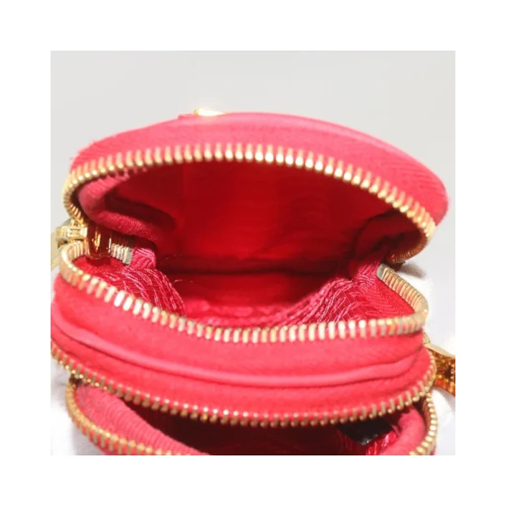 Prada Vintage Pre-owned Nylon prada-bags Red Dames