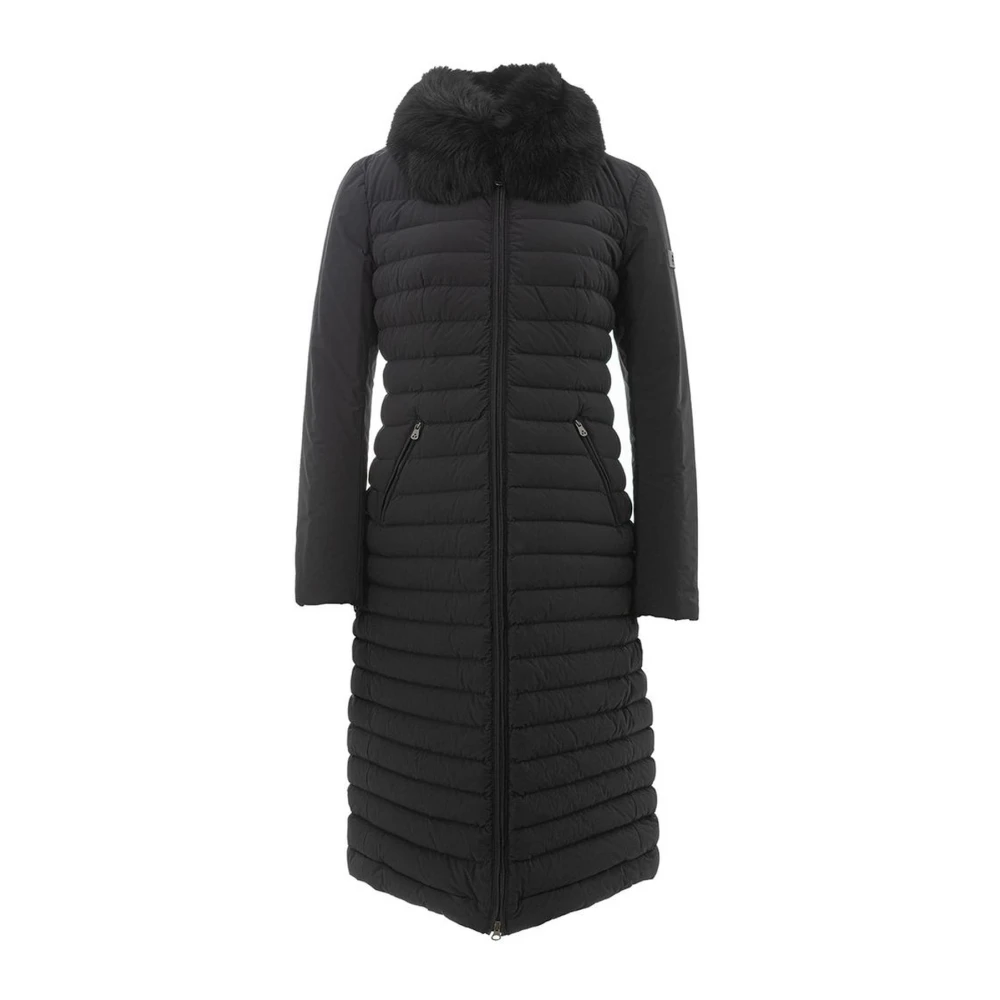 Peuterey Stijlvolle Winter Parkas voor Mannen Black Dames