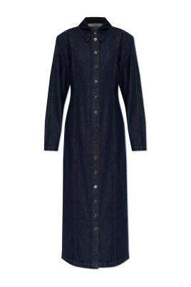 Denim klänning Tilma Lång