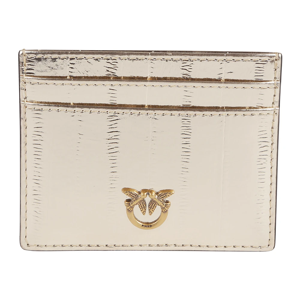 Pinko Stijlvolle Portemonnees en Kaarthouders Gray Dames