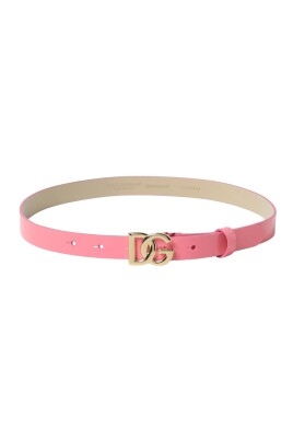 fuchsia-patent-leather-kids-belt