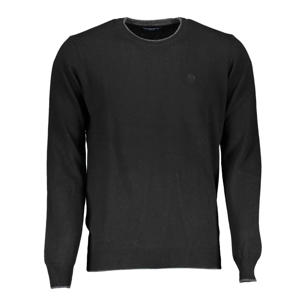 North Sails Men's Black Round-Neck Knitwear - Round-Neck Knitwear - 2XL - Knitwear