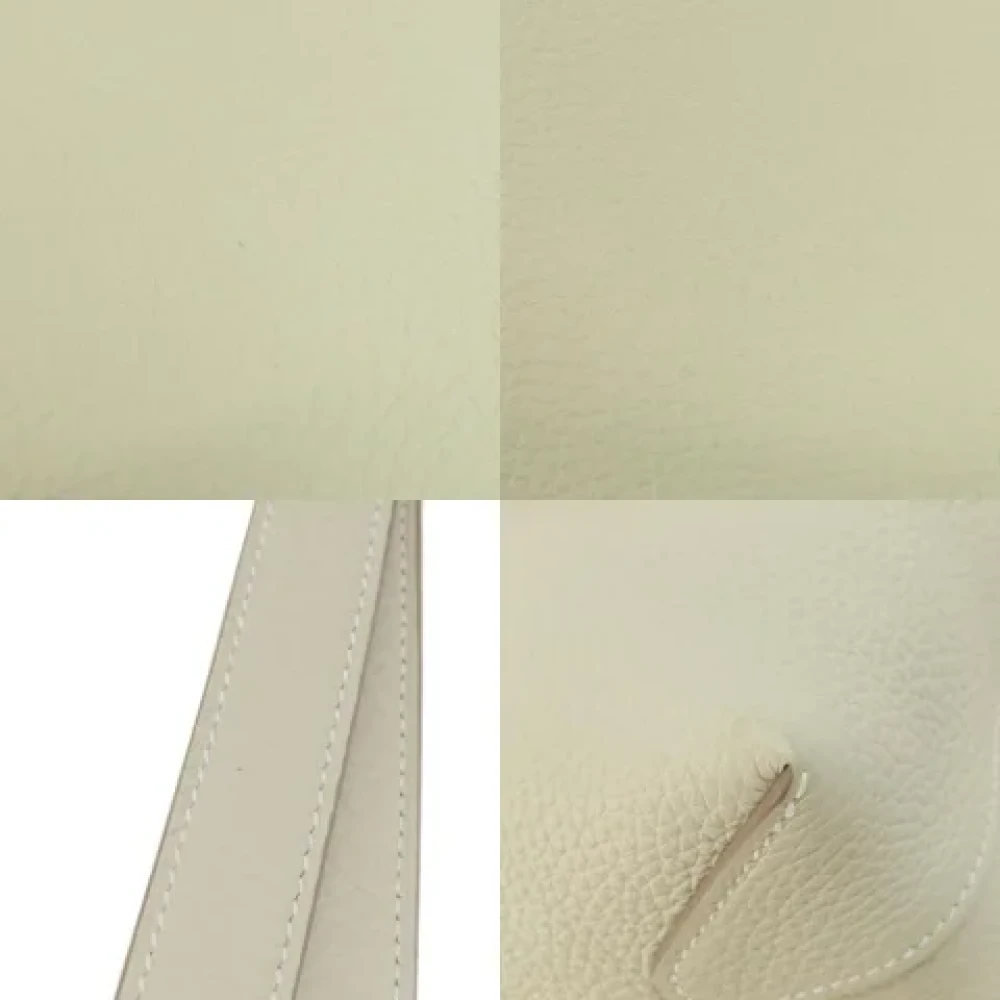 Hermès Vintage Pre-owned Fabric totes Beige Dames