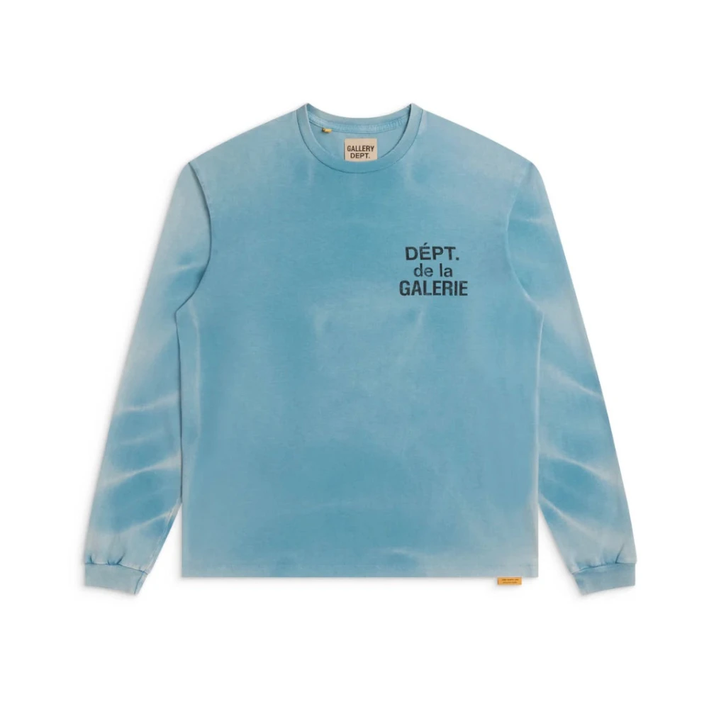 Gallery Dept. Franse Longsleeve Teal Vintage Wassen Green Heren
