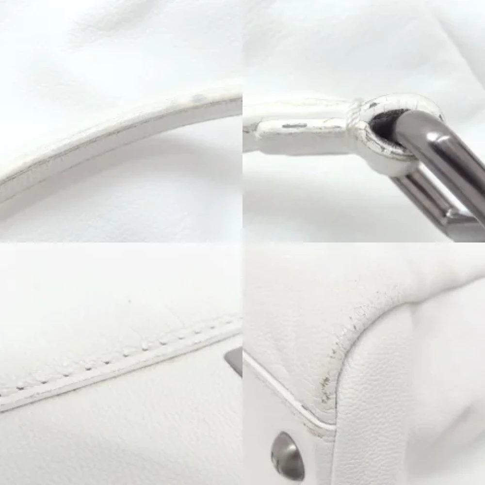 Fendi Vintage Pre-owned Fabric fendi-bags White Dames