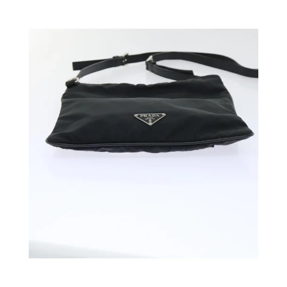Prada Vintage Pre-owned Nylon prada-bags Black Dames