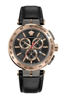 chronographe-a-quartz-avec-bracelet-en-cuir