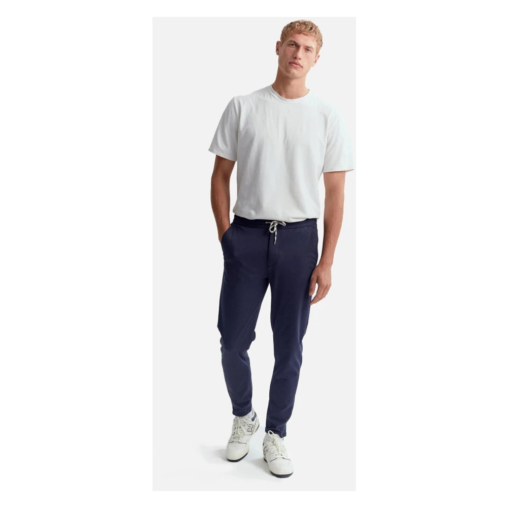 The GoodPeople Ben Chino Donkerblauwe Broek Blue Heren