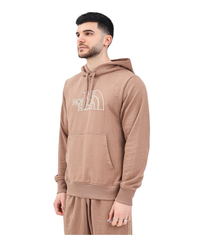 sweat-a-capuche-marron-drew-peak-light