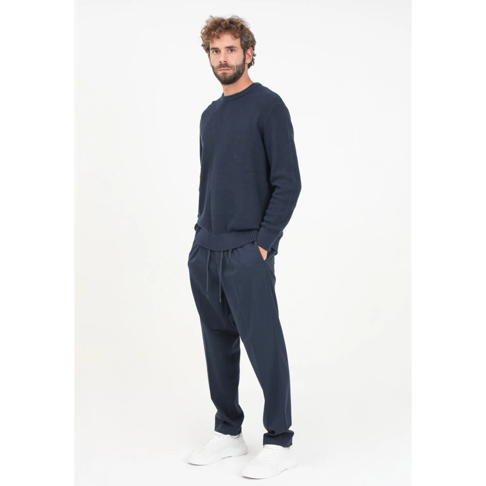 Selected Homme Blauwe rechte broek voor mannen Blue Heren