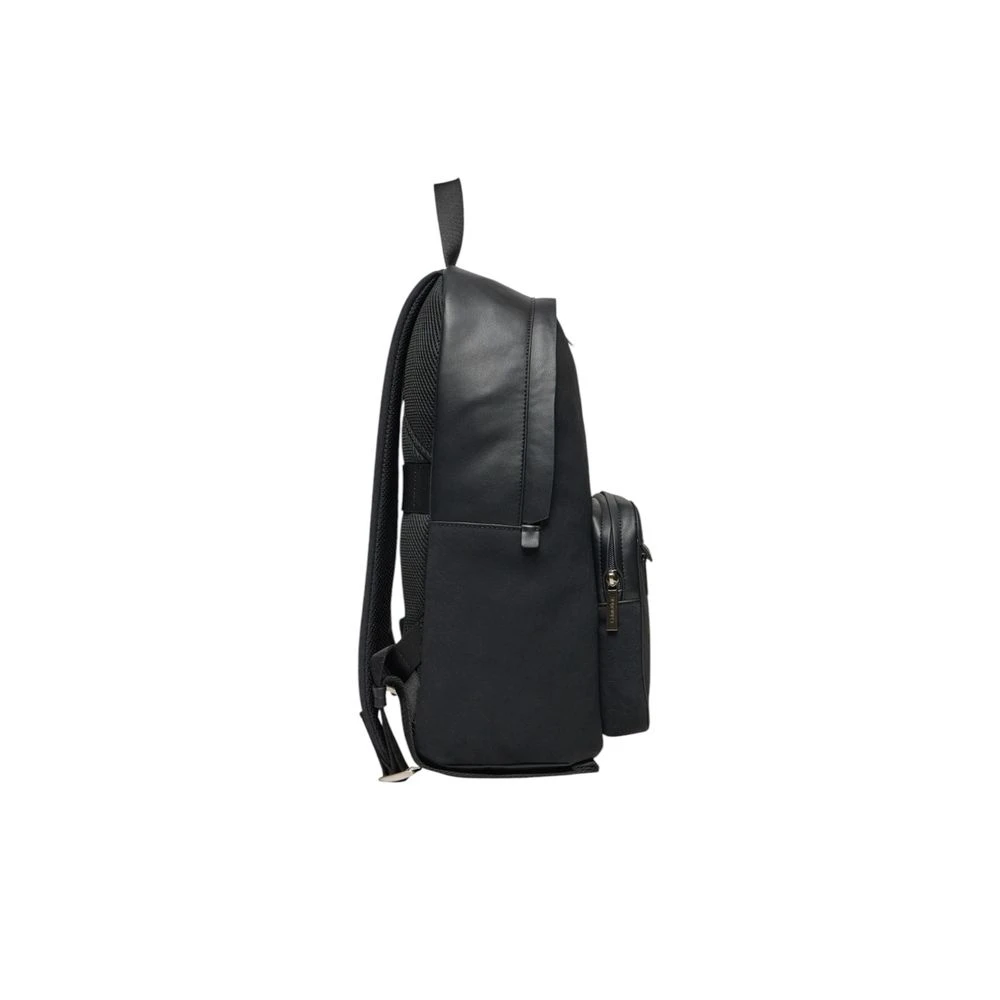 Calvin Klein Zwarte Polyethyleen Rugzak Lente Zomer Collectie Black Heren