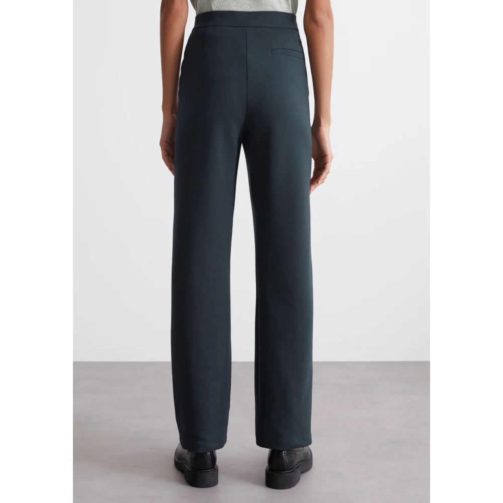 Marc O'Polo Reguliere chino-stijl jerseybroek Gray Dames