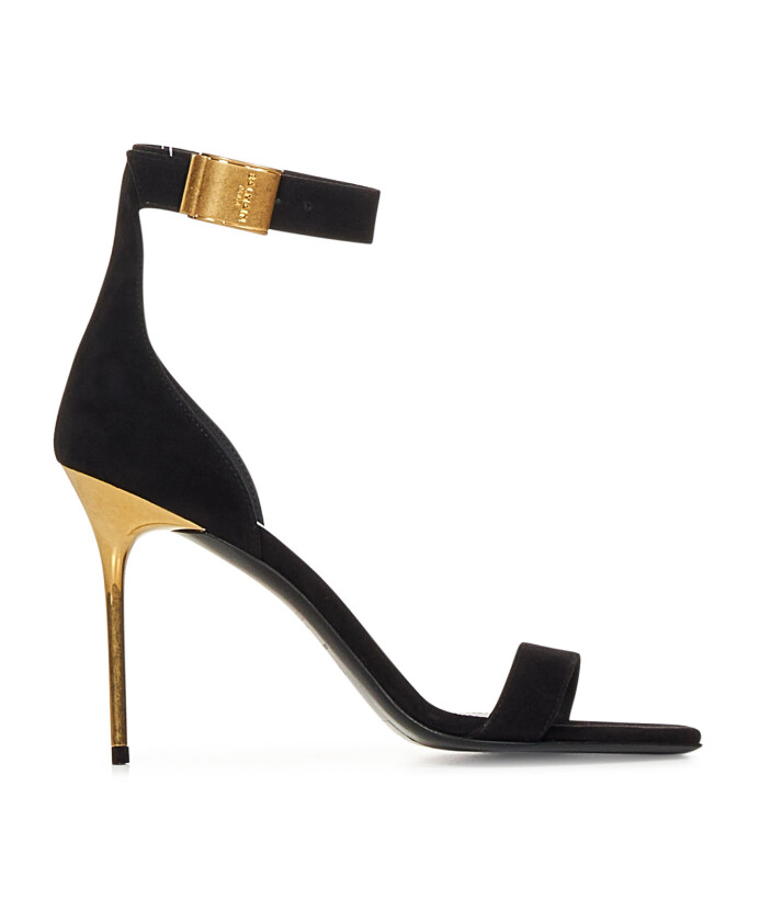 sandales-en-daim-noir-avec-details-en-or