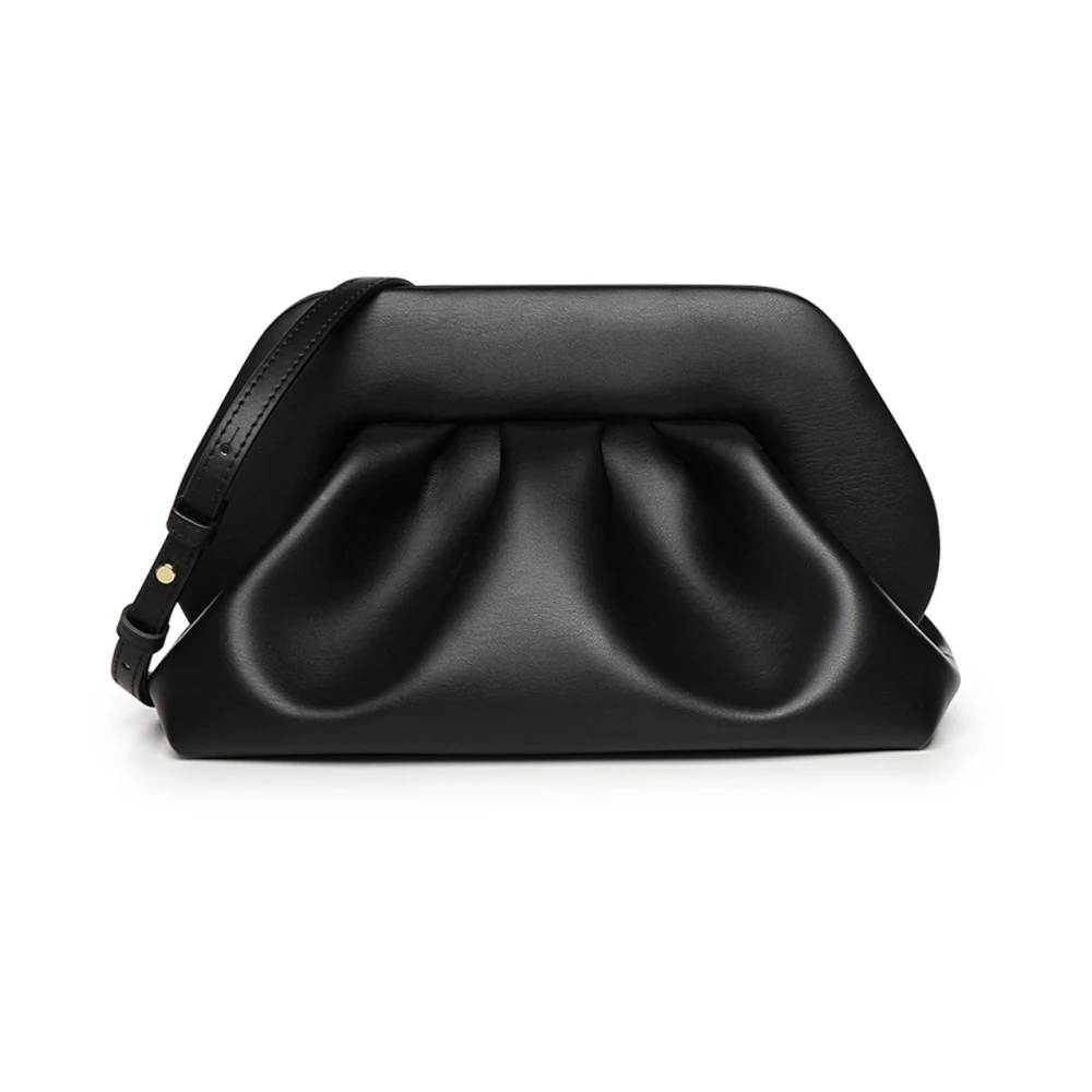 Themoirè Women's Black Clutch - Clutches - One Size - Bags