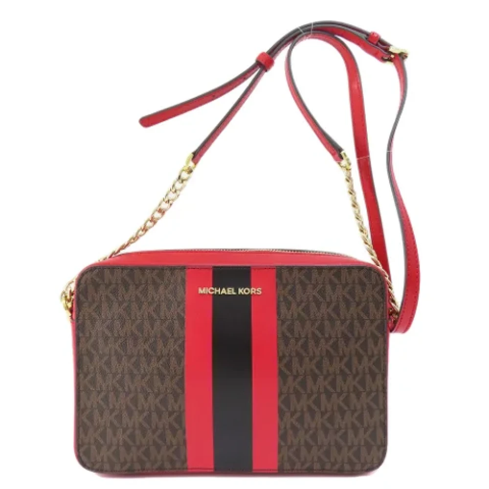 Michael Kors Pre-owned Plastic balenciaga-bags Brown Dames