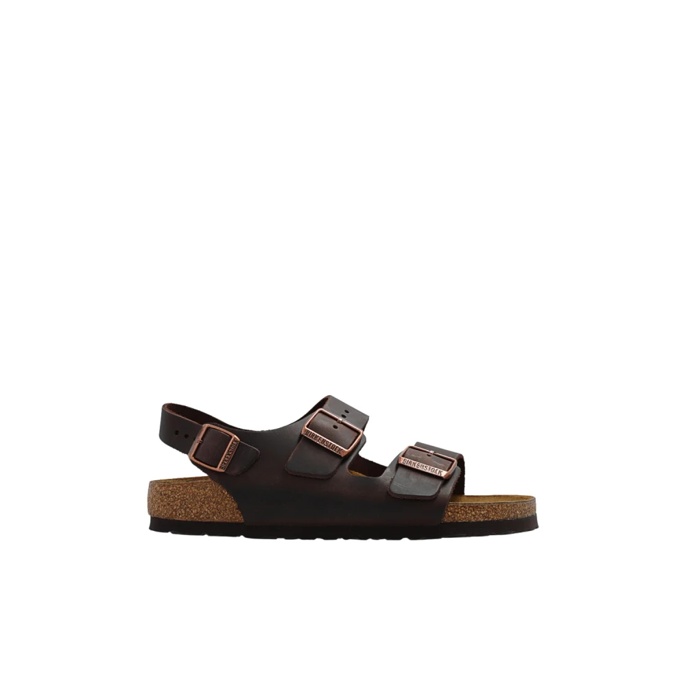 Birkenstock Sandaler Milano BS Brown, Dam