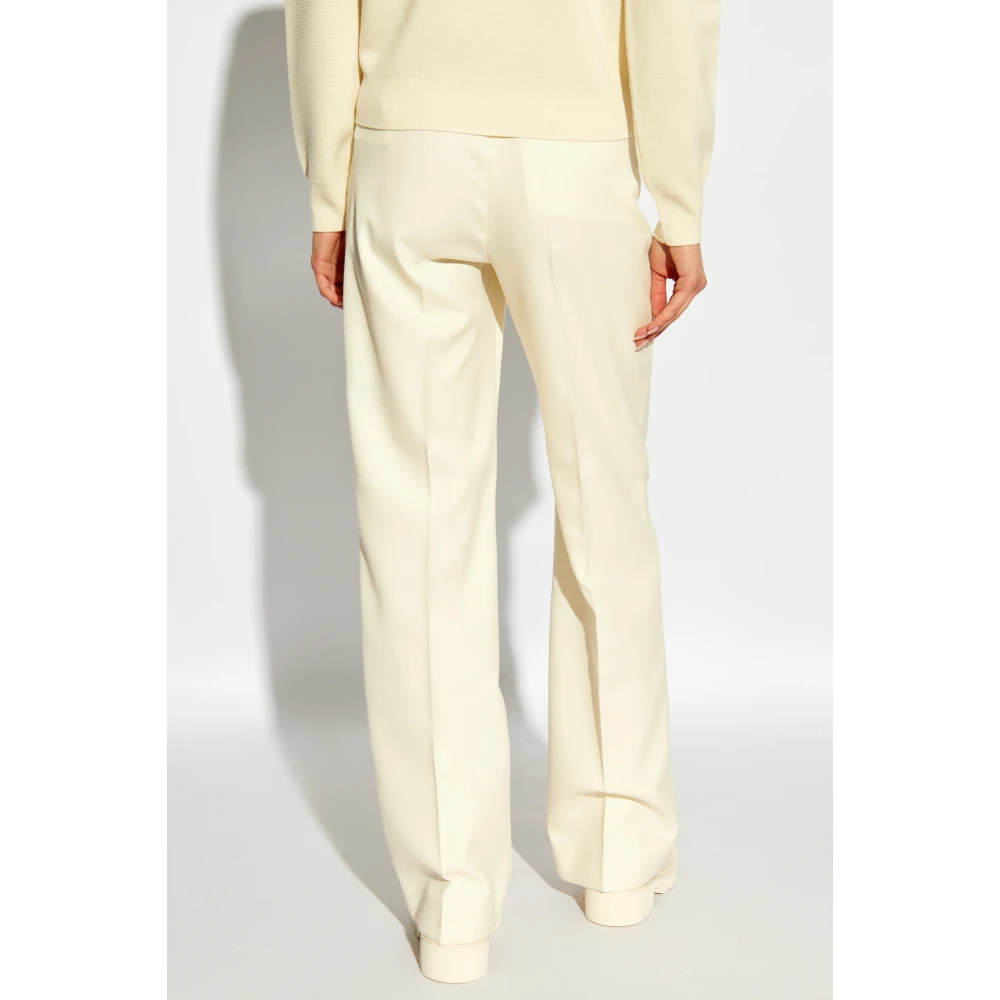 Moncler Geplooide broek Beige Dames