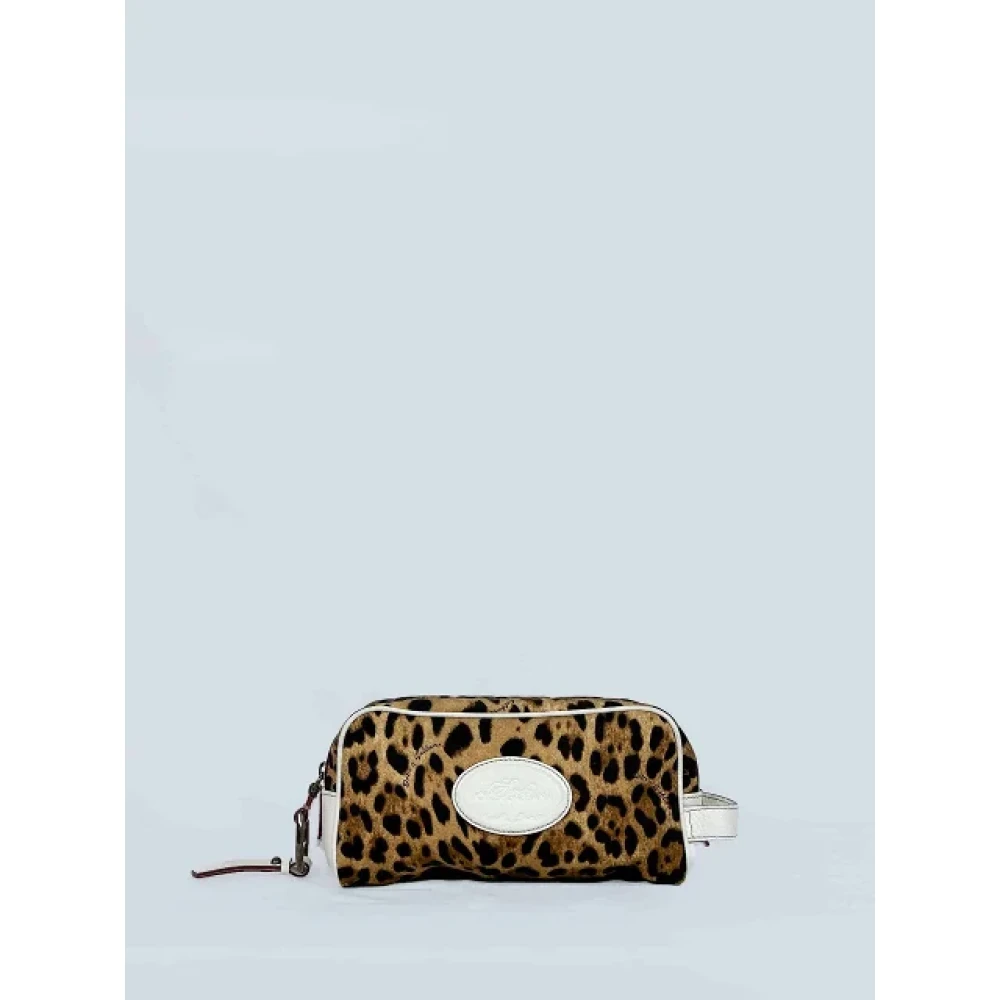 Dolce & Gabbana Pre-owned Fabric handbags Brown Dames