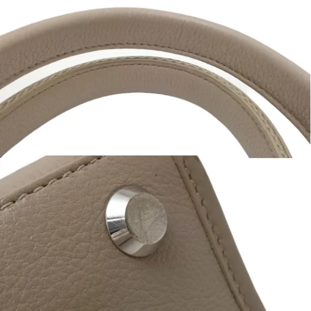 Balenciaga Vintage Pre-owned Canvas balenciaga-bags Beige Dames