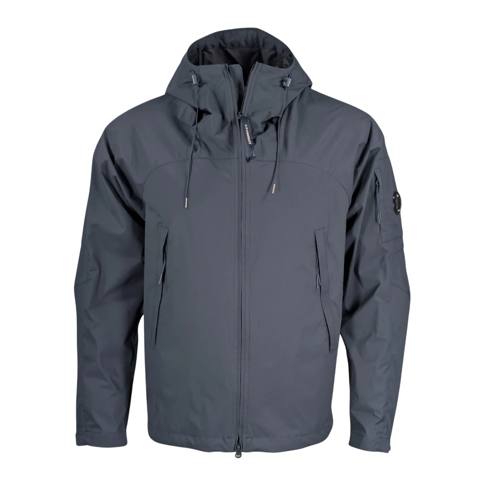C.p. Company Men's Blue Medium Jacket In Pro-Tek