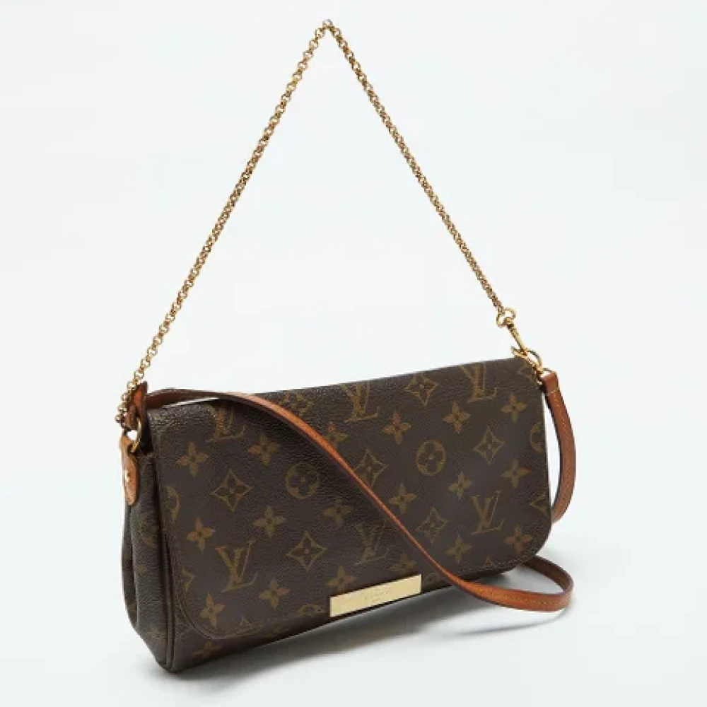 Louis Vuitton Vintage Pre-owned Leather louis-vuitton-bags Brown Dames