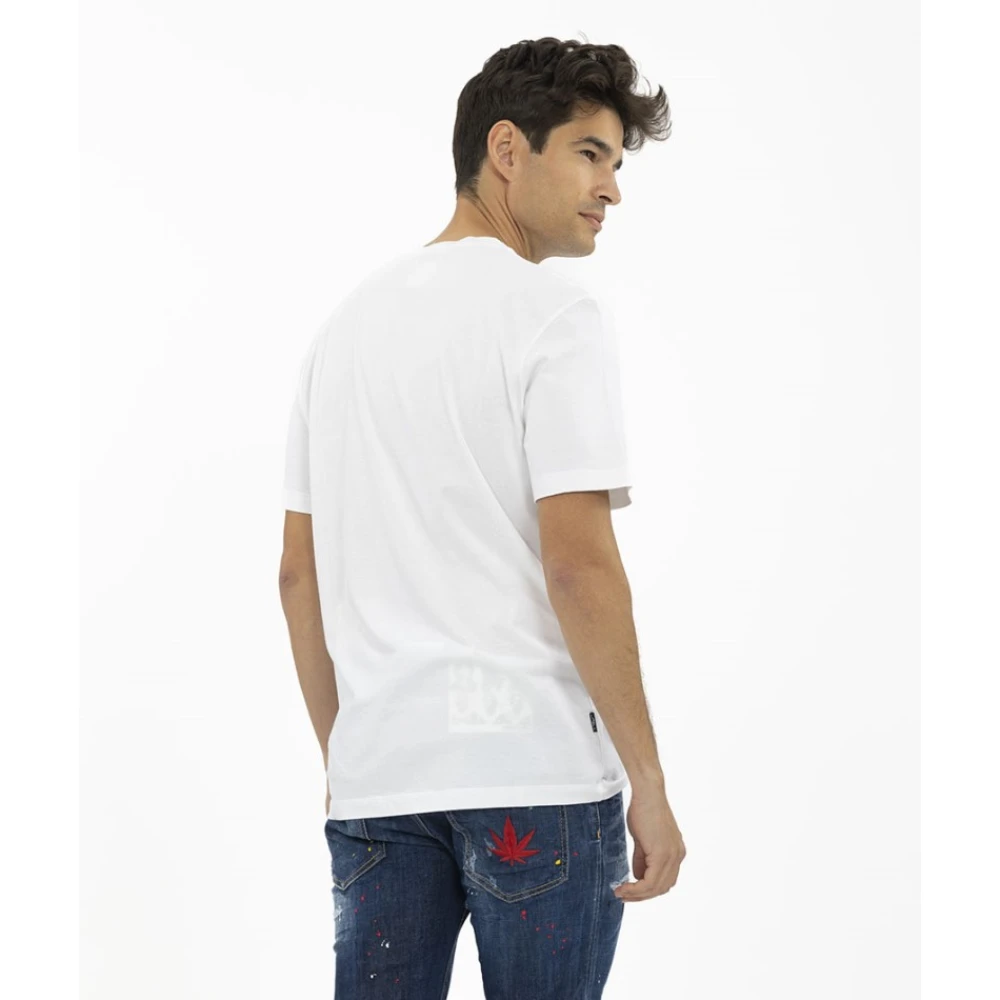 Dsquared2 Smurf Verliefd T-Shirt White Heren