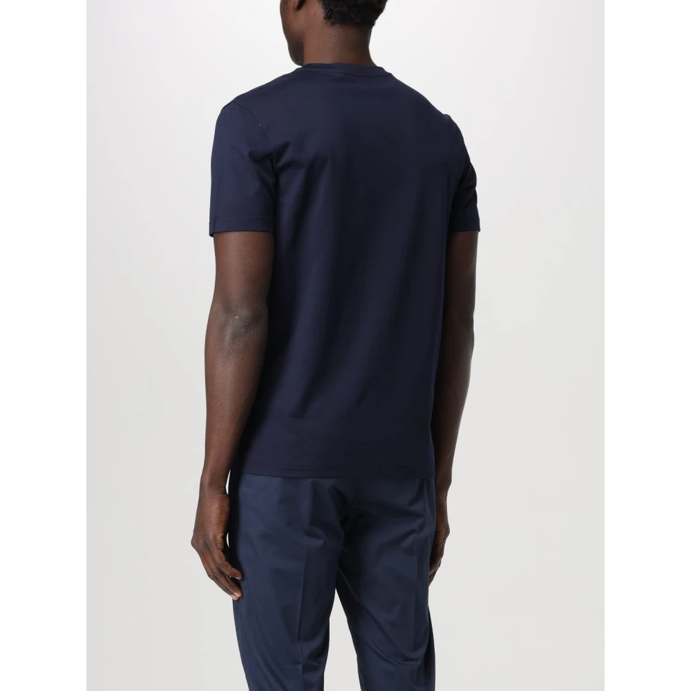 Dondup T-Shirts Blue Heren