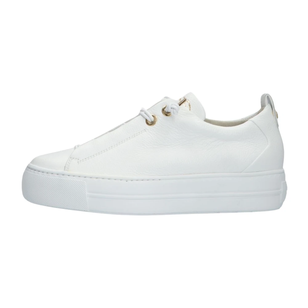 Paul Witte Slip-On Sneaker 5017 Platform Dames Schoenen