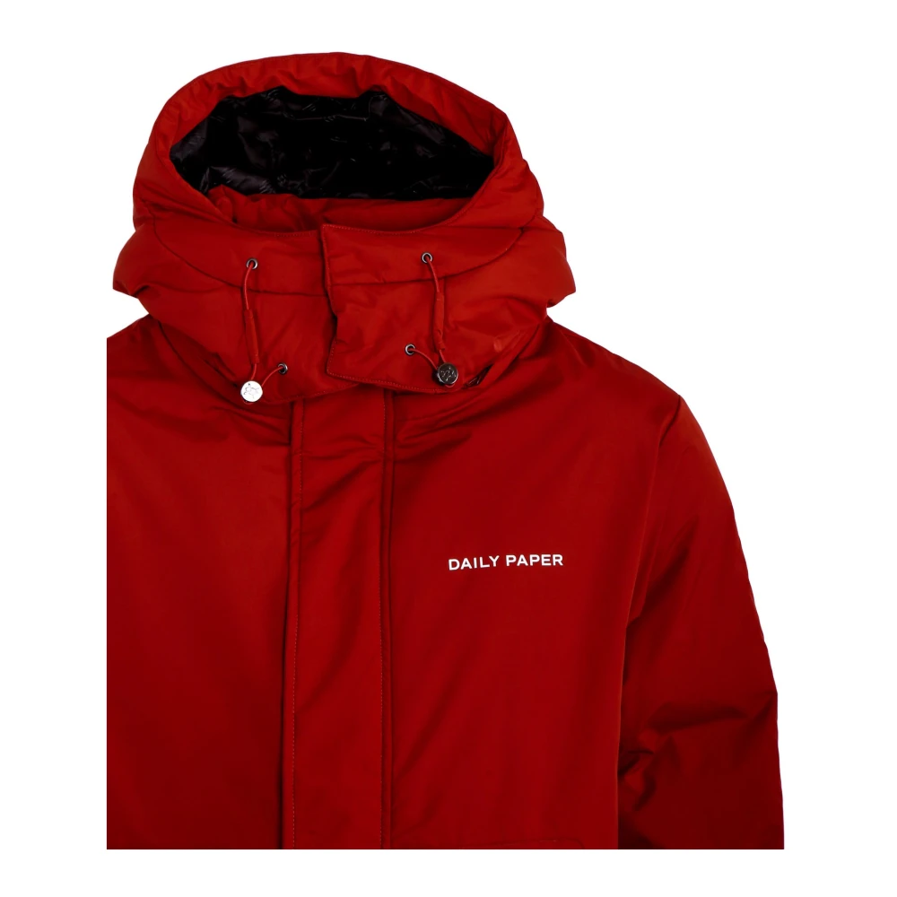 Daily Paper Winter Jackets Red Heren