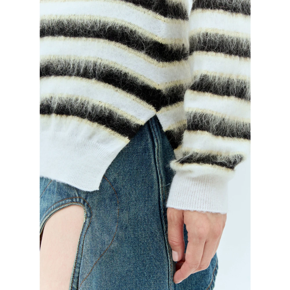 Marni Gestreepte Woltrui Multicolor Dames