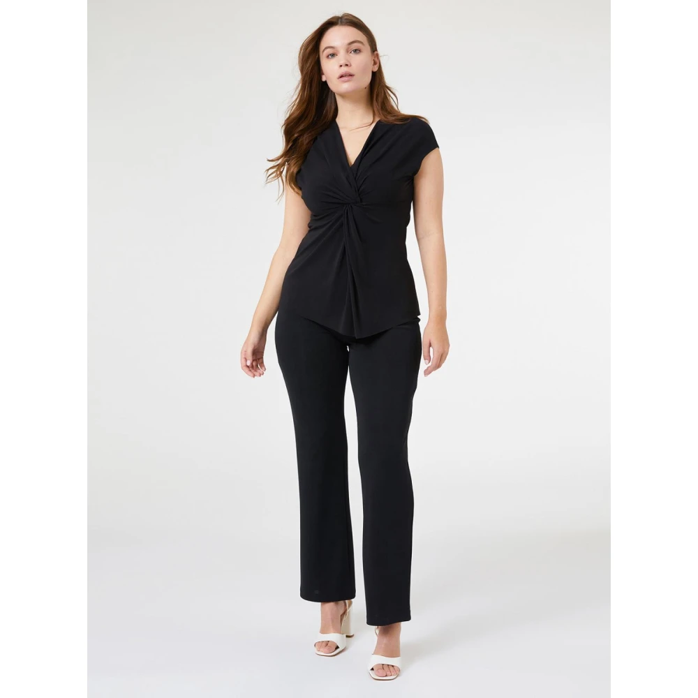 Elena Mirò Stijlvolle Broek Black Dames